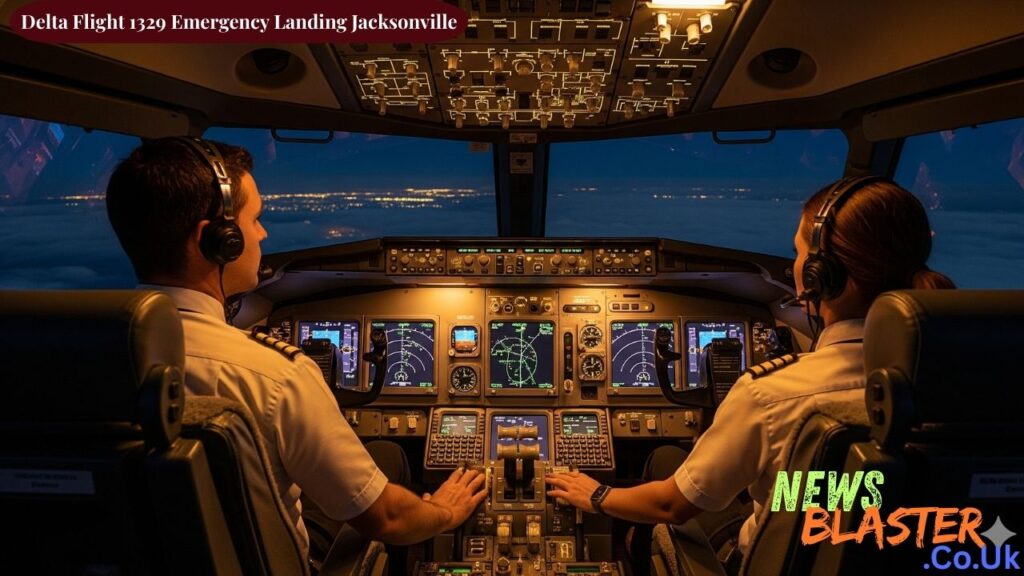 Delta Flight 1329 Emergency Landing Jacksonville
