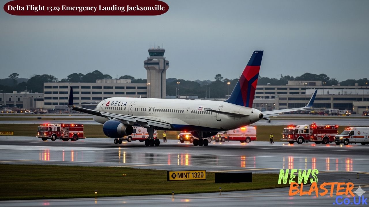 Delta Flight 1329 Emergency Landing Jacksonville