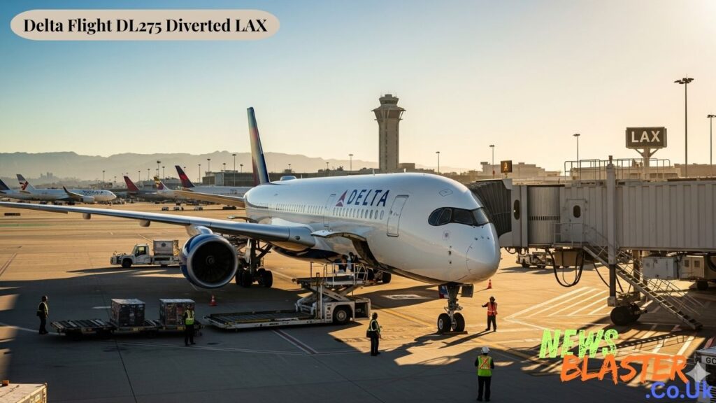 Delta Flight DL275 Diverted LAX