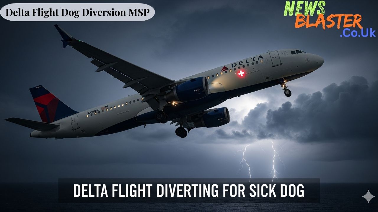 Delta Flight Dog Diversion MSP