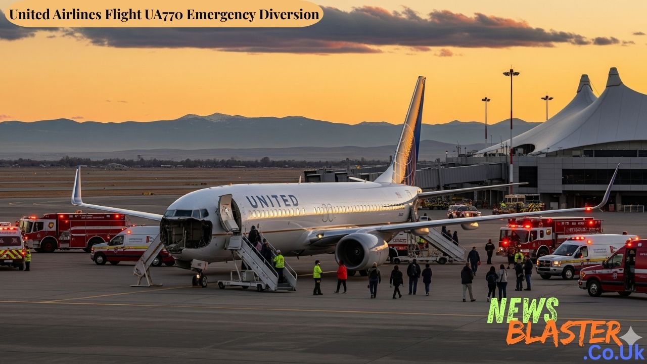 United Airlines Flight UA770 Emergency Diversion