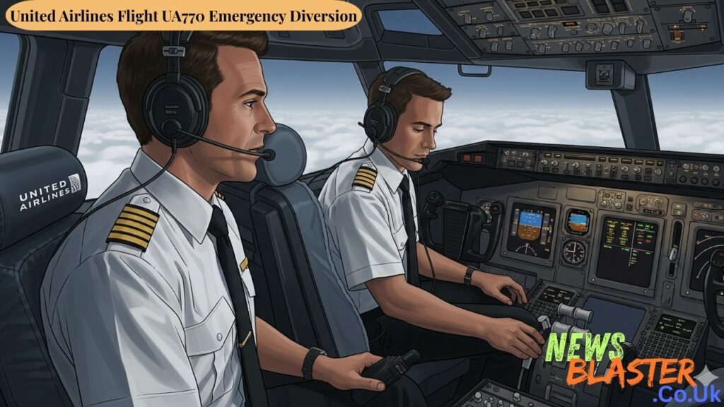 United Airlines Flight UA770 Emergency Diversion