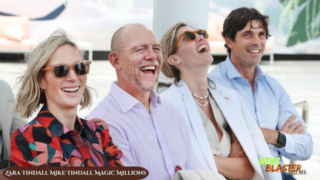 Zara Tindall Mike Tindall Magic Millions